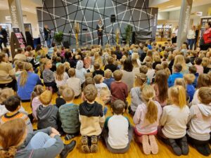 biblioteket, garborgdagar, bokstavmari, ordføraren
