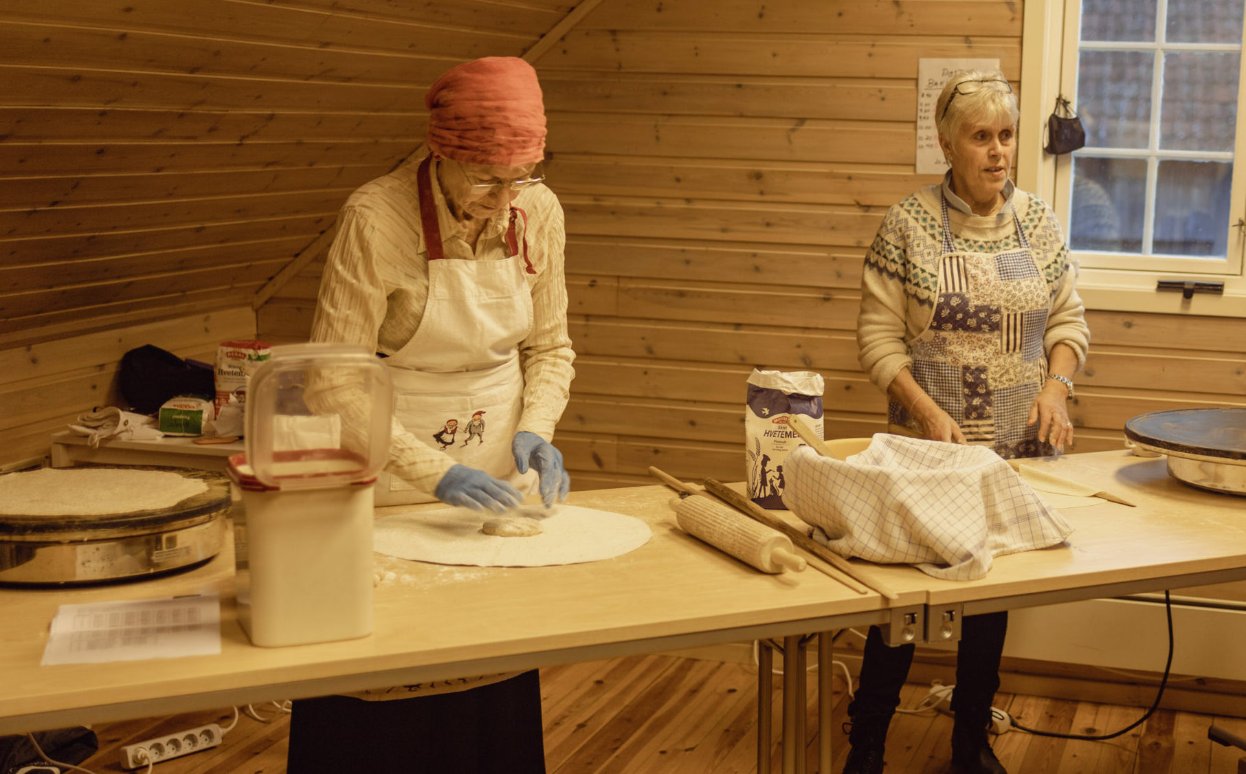 Baking av flatbrød