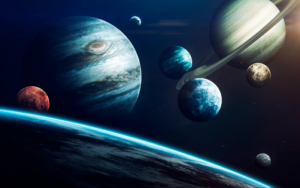 Solsystemet, planeter og planetariet