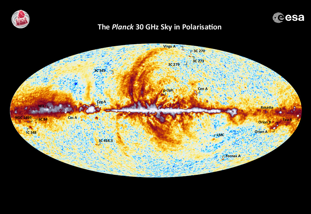 Foto: ESA and the Planck Collaboration 