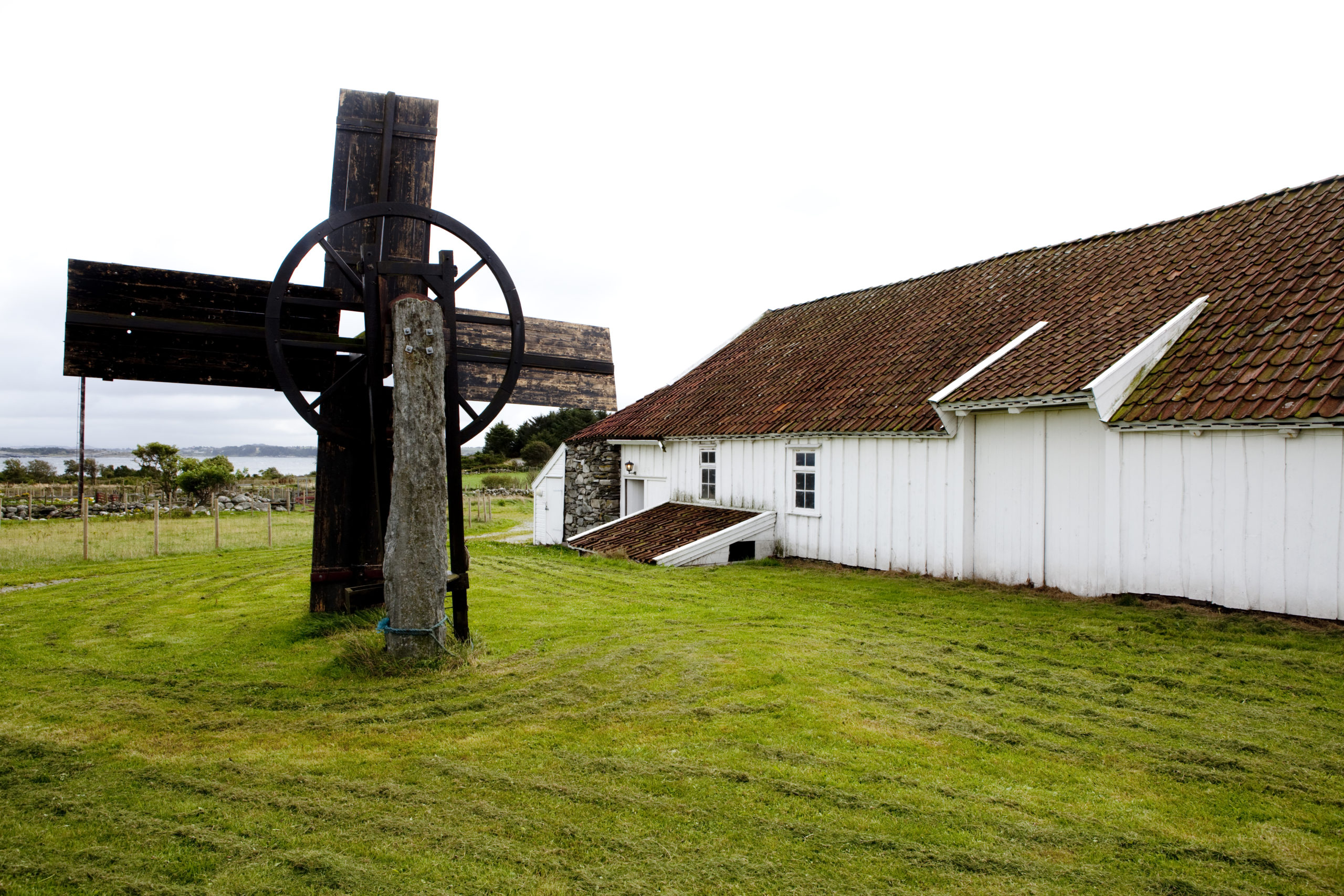 Vindmaskin på Vistnestunet